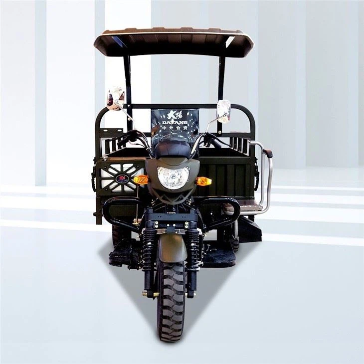 Powerful Gasoline Engine Cargo Tricycle